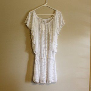 NWT Jessica Simpson Crochet Swimwear Cover Up